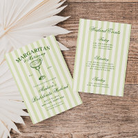 Margaritas and Matrimony Striped Bachelorette