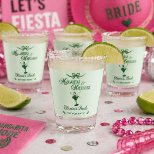 Margaritas & Matrimony Bachelorette Fiesta Party Shot Glass