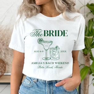 Margaritas & Matrimony Bachelorette The Bride T-Shirt