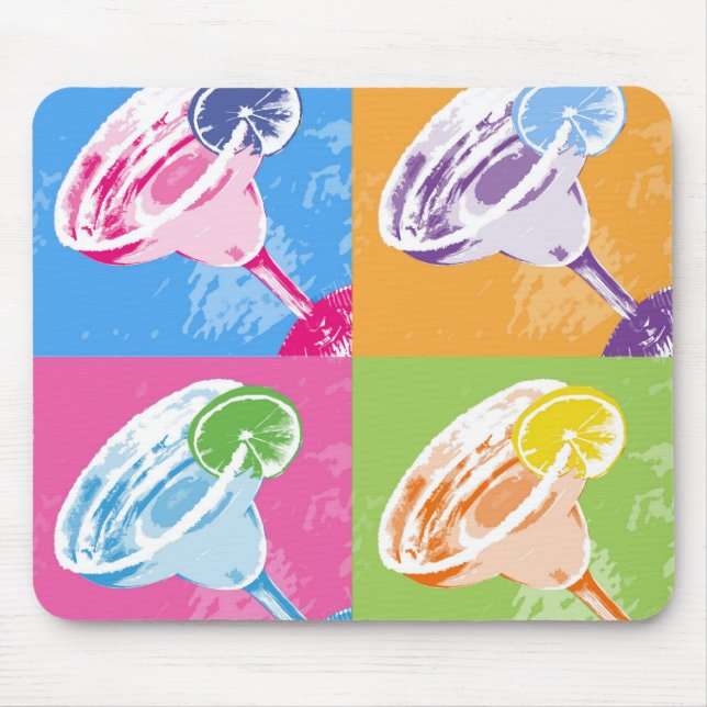 Margaritas Mouse Mat (Front)