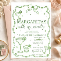 Margaritas pool scribble Party Cocktail Bridal 