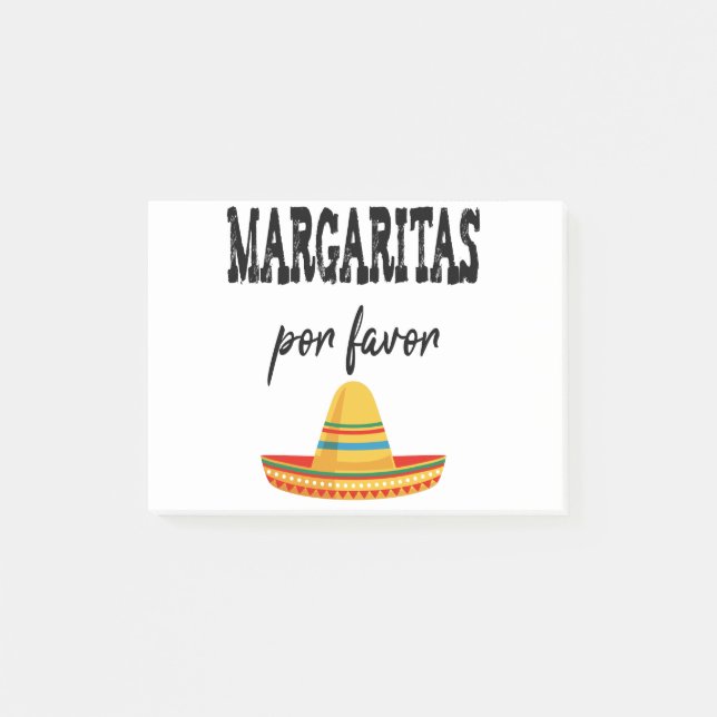 Margaritas Por Favour Cinco De Mayo 2021 Post-it Notes (Front)