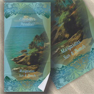 Margaritas, Sun & Beach 0026 Beach Towel