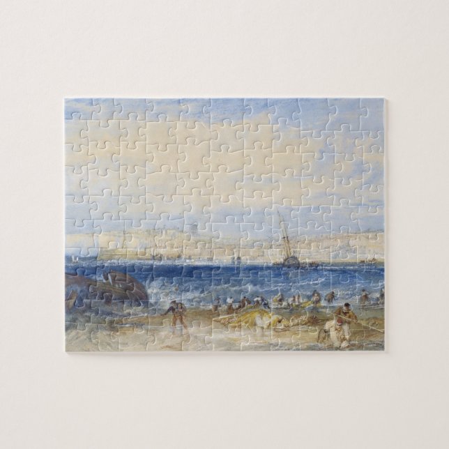 Margate, c.1822 (w/c on paper) jigsaw puzzle (Horizontal)
