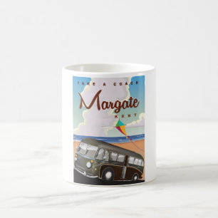 Margate Kent vintage Coach travel poster Coffee Mug