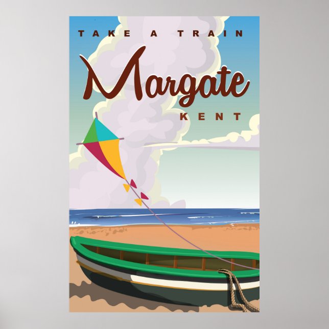 Margate Kent vintage travel poster (Front)