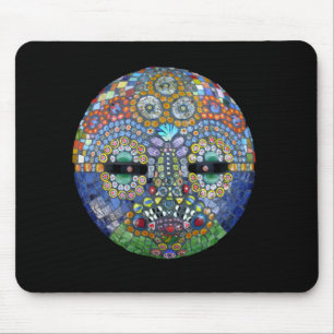 Marge Mosaic Mask Mouse Mat