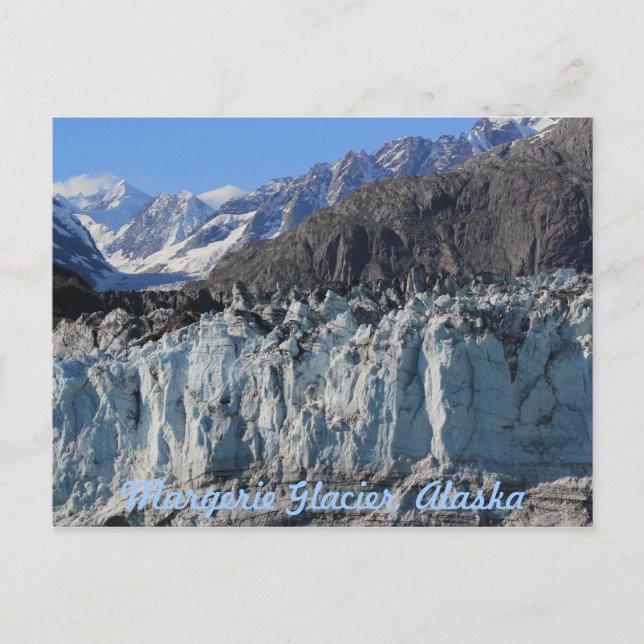 Margerie Glacier, Alaska Postcard (Front)