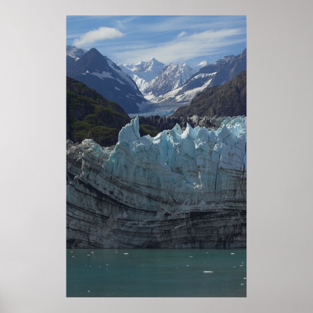 Margerie Glacier Alaska Poster (Front)