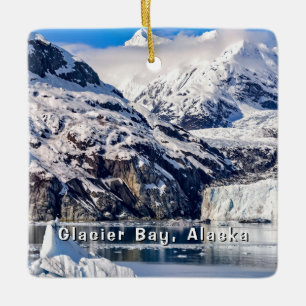 Margerie Glacier, Alaska's Glacier Bay, Ceramic Ornament