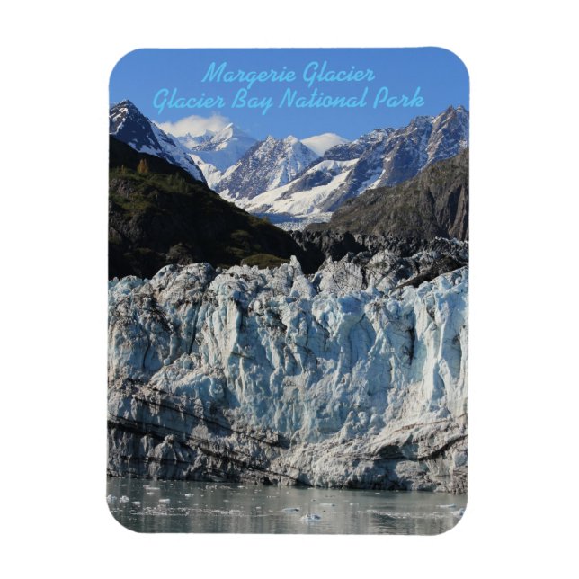 Margerie Glacier, Glacier Bay National Park Magnet (Vertical)