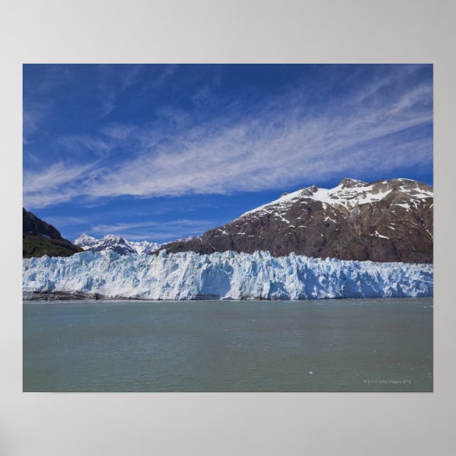 Margerie Glacier in Glacier Bay NP Poster (Front)