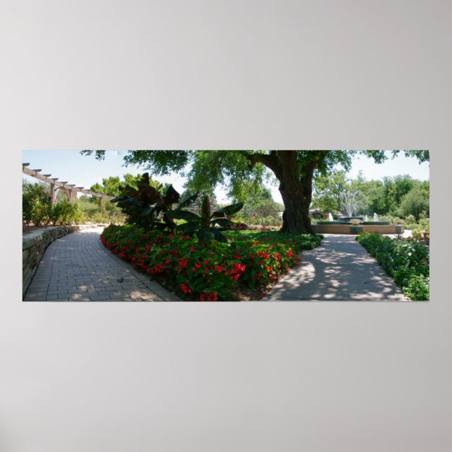Margie Button Fountain Poster (Front)