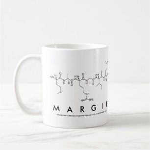 Margie peptide name mug