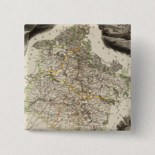 Margin illustrations 15 cm square badge