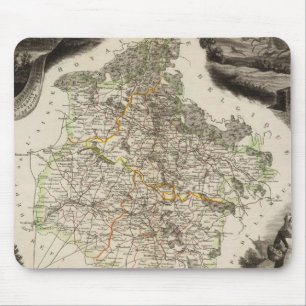 Margin illustrations mouse mat