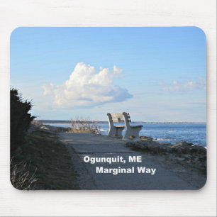 Marginal Way, Ogunquit, Maine Mouse Mat