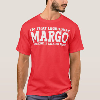 Margo Personal Name Women Girl Funny Margo  T-Shirt