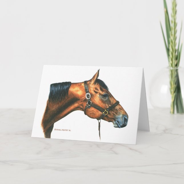 Margo's Horse Card (Front)