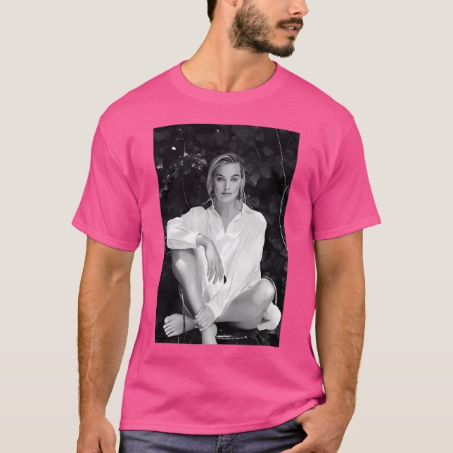 Margot Robbie Art Classic Kids T-Shirt (Front)