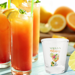 Margs and Matrimony Tequila & Fiesta Bachelorette Shot Glass