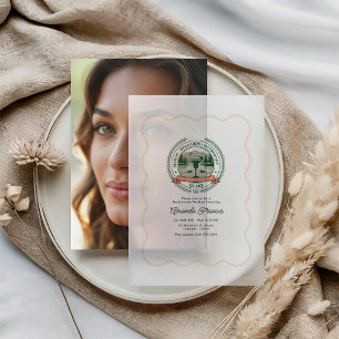Margs Mallards & Matrimony Lakeside Bachelorette Vellum Invitations