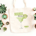 Margs & Matrimony Bachelorette Favours Tote Bag<br><div class="desc">🌸 Get ready to say "cheers" to the bride-to-be in style with our "Margs and Matrimony" Tote Bag – the perfect party favour for your bachelorette bash! 🍹💍 Crafted with love and adorned with a playful design inspired by the festivities of margaritas and matrimony, this tote bag is not just...</div>