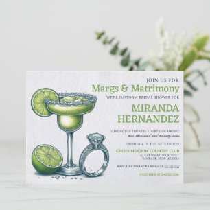 Margs & Matrimony Bridal Shower Invitation