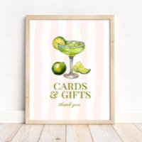 Margs & Matrimony Margarita Bridal Shower Sign