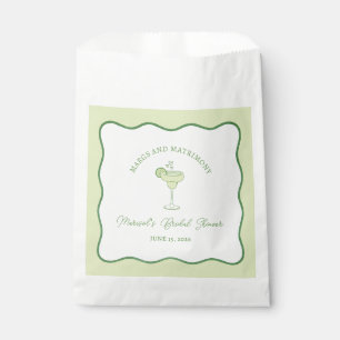 "Margs & Matrimony" Modern Chic Bridal Shower Favour Bags