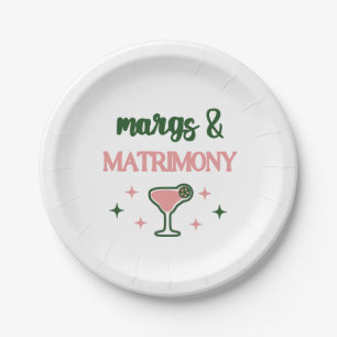 Margs & Matrimony Paper Plate