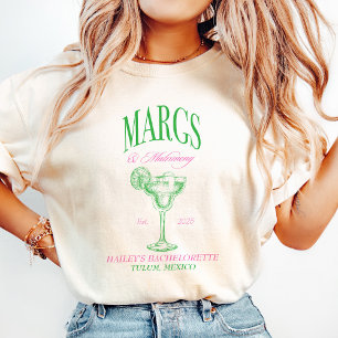 Margs Matrimony Personalized Bachelorette T-Shirt
