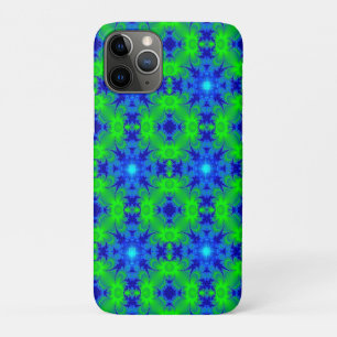 Marguerite , Daisies flowers in blue green iPhone 11 Pro Case