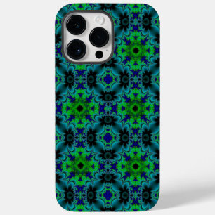 Marguerite , Daisies flowers in green blue black Case-Mate iPhone 14 Pro Max Case