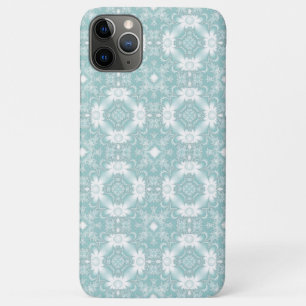 Marguerite , Daisies flowers in ice blue iPhone 11 Pro Max Case