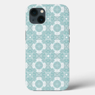 Marguerite , Daisies flowers in ice blue iPhone 13 Case