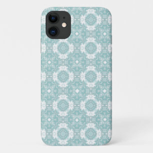 Marguerite , Daisies flowers in ice blue iPhone 11 Case
