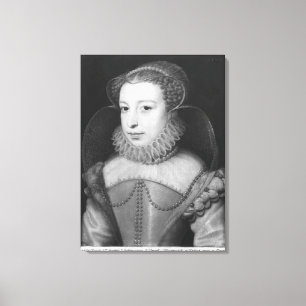 Marguerite de Valois  Queen of Navarre Canvas Print