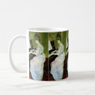 Marguerite Gachet at the Piano by Vincent van Gogh Coffee Mug