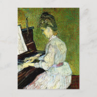 Marguerite Gachet at the Piano by Vincent van Gogh