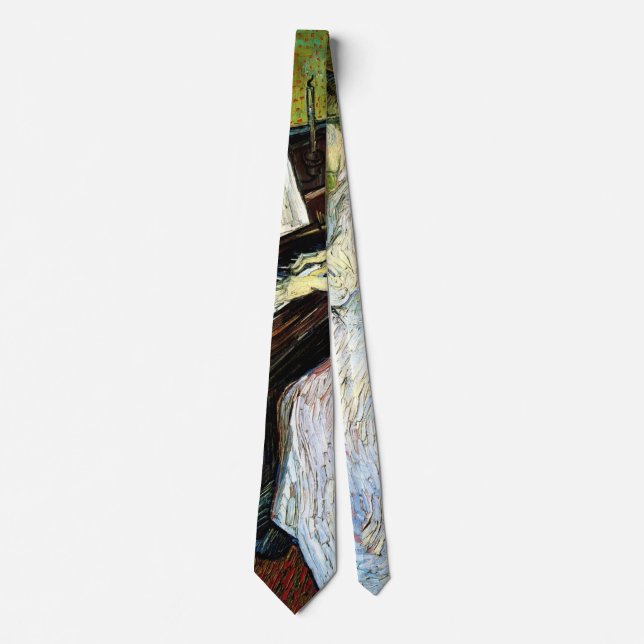 Marguerite Gachet at the Piano by Vincent van Gogh Tie (Front)