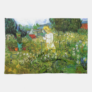 Marguerite Gachet in the Garden Tea Towel