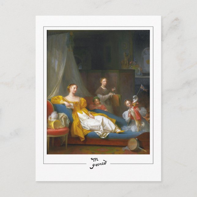 Marguerite Gérard #11 - Fine Art Postcard (Front)