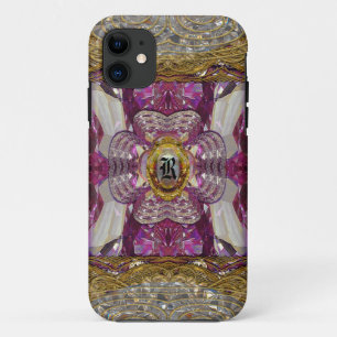 Marhausse Plash Elegant  Monogram iPhone 11 Case
