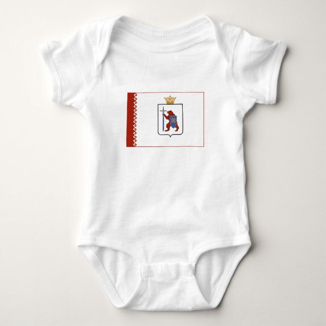 Mari El Flag Baby Bodysuit (Front)