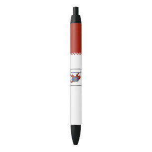 Mari El Flag Black Ink Pen