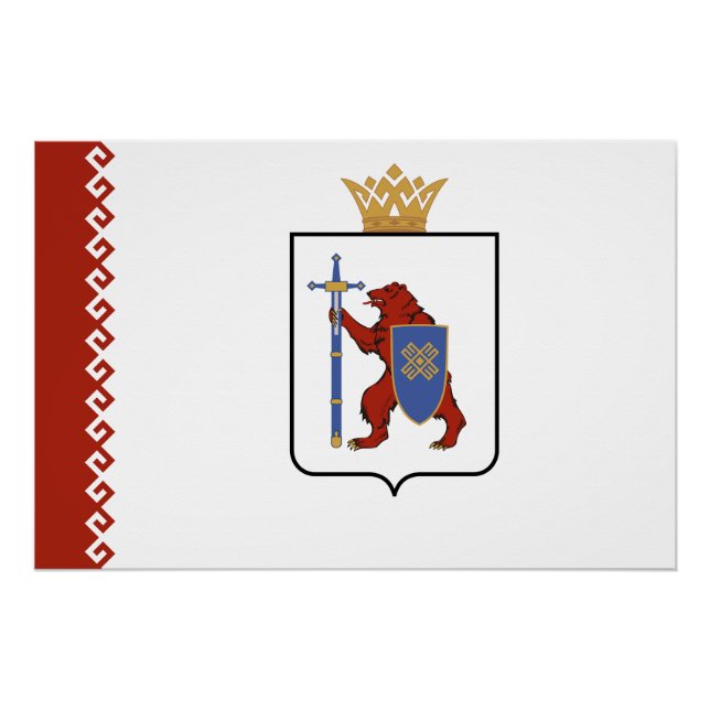 Mari El Flag Poster (Front)