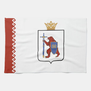 Mari El Flag Tea Towel