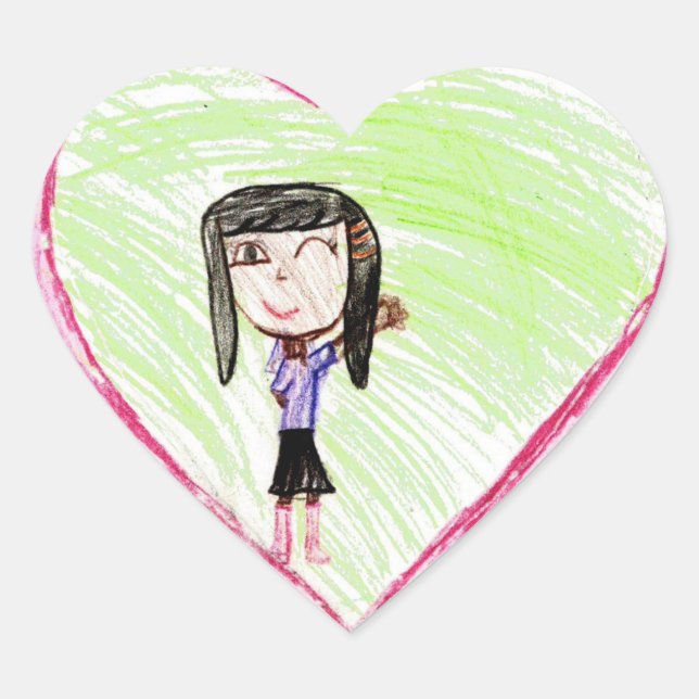 Mari: Heart Sticker (Front)