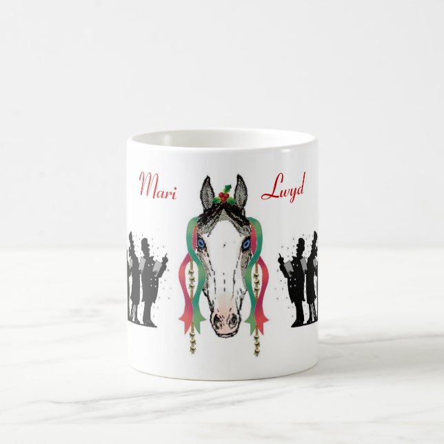 Mari Lwyd Coffee Mug (Center)